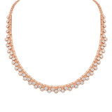 14K Gold Diamond Necklace- 5.15 CT