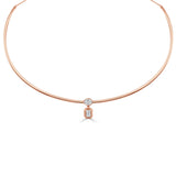 14K Gold Mixed Fancy Shape Drop Diamond Necklace - 0.67 CT