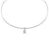 14K Gold Mixed Fancy Shape Drop Diamond Necklace - 0.67 CT