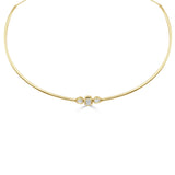 14K Gold Mixed Fancy Shape Diamond Necklace - 0.57 CT