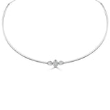14K Gold Mixed Fancy Shape Diamond Necklace - 0.54 CT