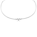 14K Gold Mixed Fancy Shape Diamond Necklace -0.48 CT