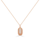 14K Gold Diamond Pendant Necklace - 0.22 CT