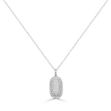 14K Gold Diamond Pendant Necklace - 0.22 CT