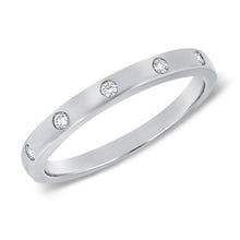Load image into Gallery viewer, 14k Gold &amp; Diamond Band