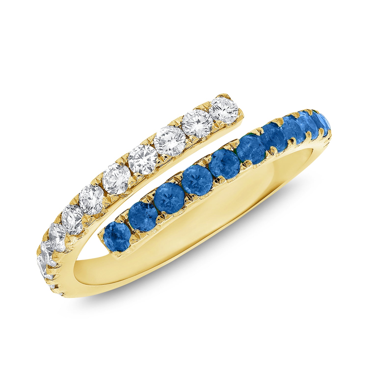 Sapphire on sale wrap ring