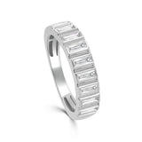 14K Gold Baguette Diamond Band - 0.66ct
