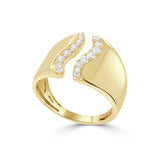 14K Gold Diamond Ring - 0.41 CT