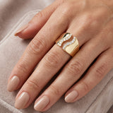 14K Gold Diamond Ring - 0.41 CT