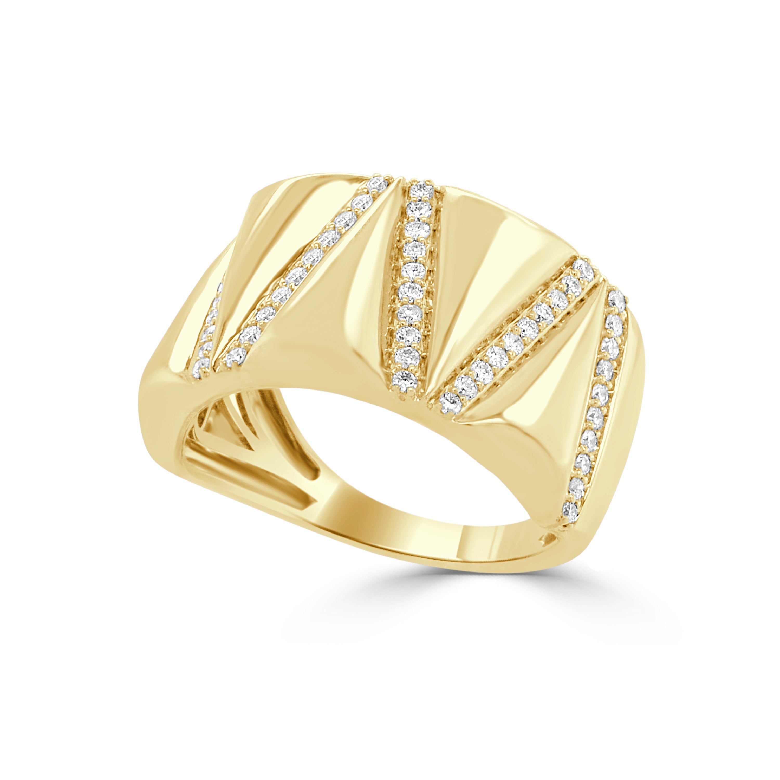 14K Gold Diamond Ring - 0.36 CT
