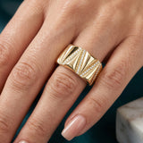14K Gold Diamond Ring - 0.36 CT