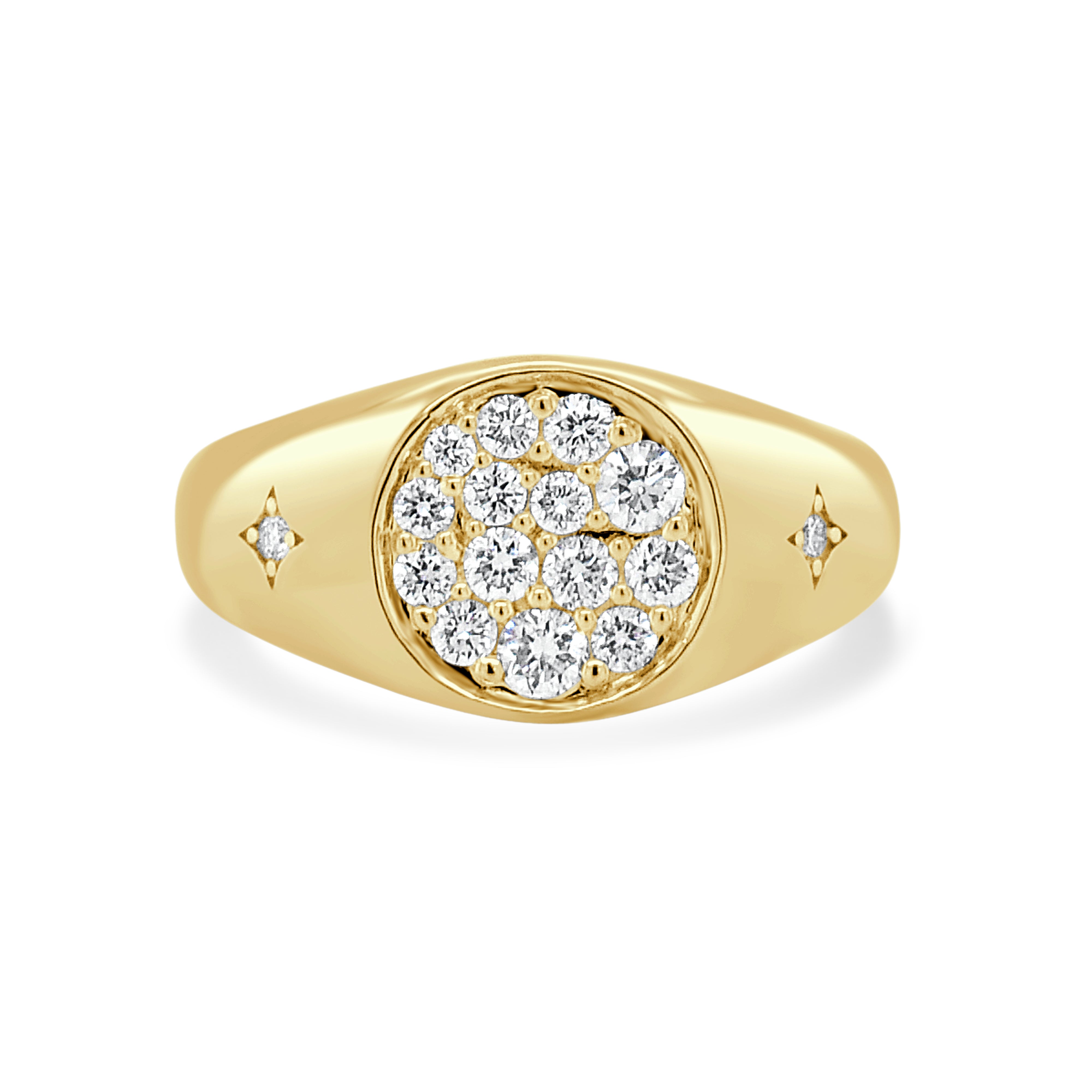 14K Gold Diamond Ring
