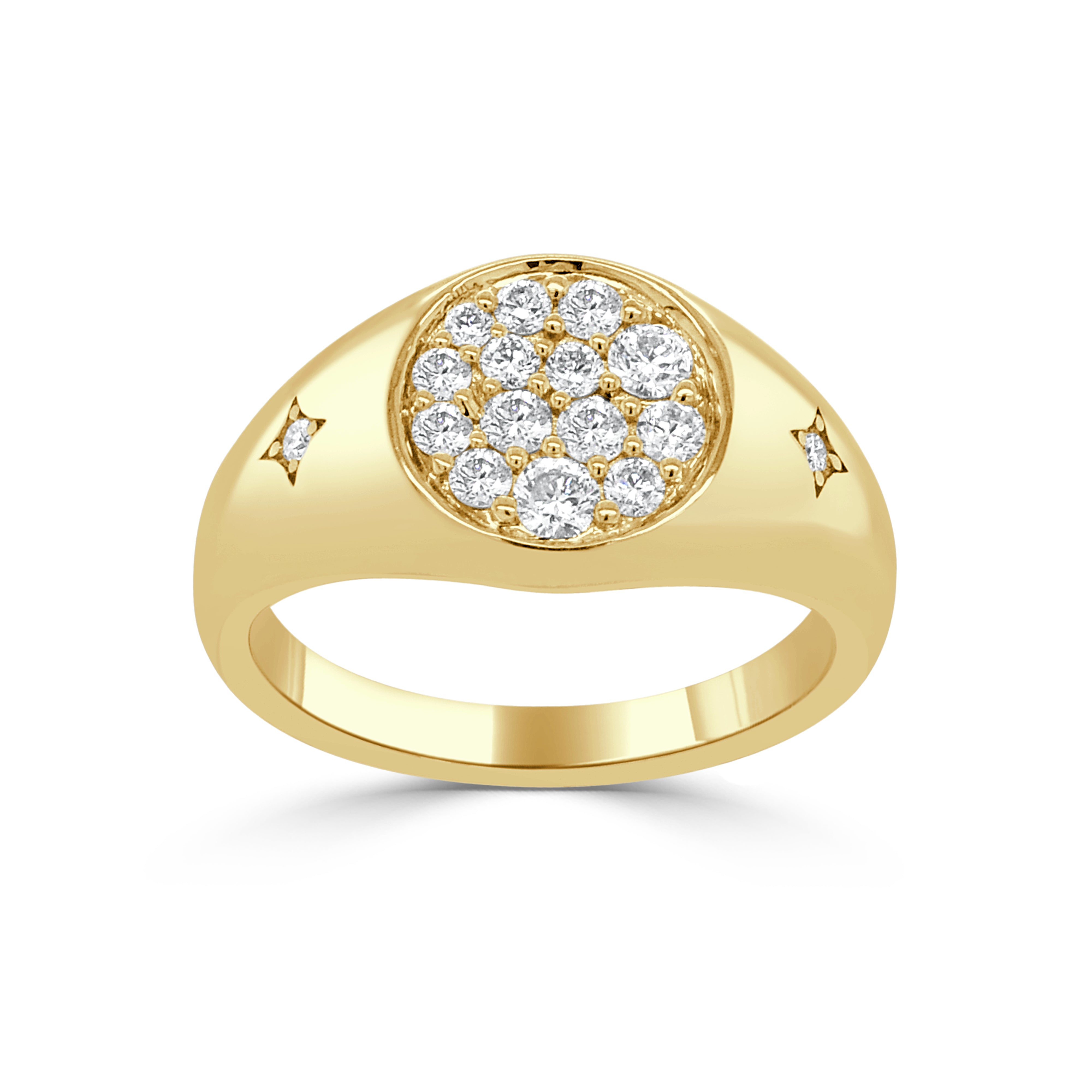 14K Gold Diamond Ring