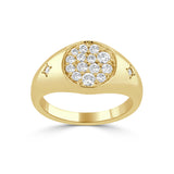 14K Gold Diamond Ring