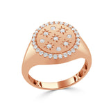 14K Gold Diamond Ring
