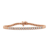 14K Gold & Emerald-Cut Diamond Bracelet - 1.64ct