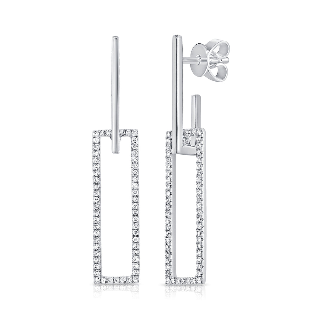 14k Gold & Diamond Earrings