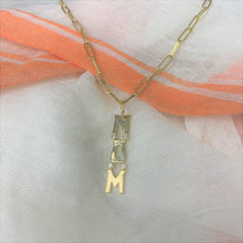 Load image into Gallery viewer, 14k Gold &amp; Diamond Mom Charm