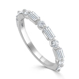 14K Gold & Baguette Diamond Ring - 0.72ct
