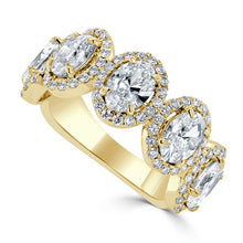 Load image into Gallery viewer, 14k Gold &amp; Oval Diamond Ring