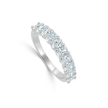 Load image into Gallery viewer, 14k Gold &amp; Diamond Oval-Stone Ring