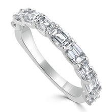Load image into Gallery viewer, 14k Gold &amp; Emerald-Cut Diamond Ring
