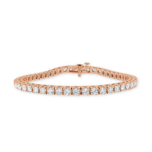 Load image into Gallery viewer, 14k Gold &amp; Diamond Tennis Bracelet