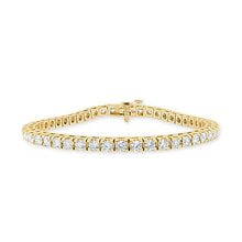 Load image into Gallery viewer, 14k Gold &amp; Diamond Tennis Bracelet
