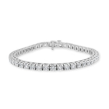Load image into Gallery viewer, 14k Gold &amp; Diamond Tennis Bracelet