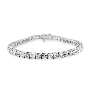14k Gold & Diamond Tennis Bracelet
