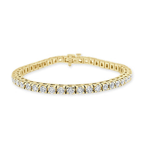 14k Gold & Diamond Tennis Bracelet