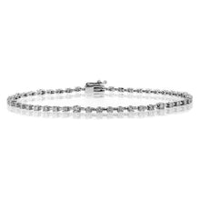 Load image into Gallery viewer, 14k Gold &amp; Diamond Tennis Bracelet