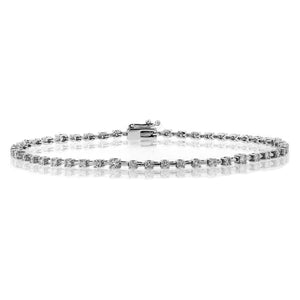 14k Gold & Diamond Tennis Bracelet