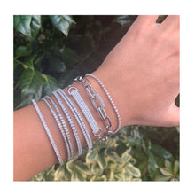 Load image into Gallery viewer, 14k Gold &amp; Diamond Stretch Bracelet
