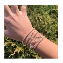 Load image into Gallery viewer, 14k Gold &amp; Diamond Bracelet