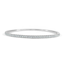 Load image into Gallery viewer, 14k Gold &amp; Diamond Bangle