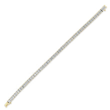 Load image into Gallery viewer, 14k Gold &amp; Baguette Diamond Bracelet