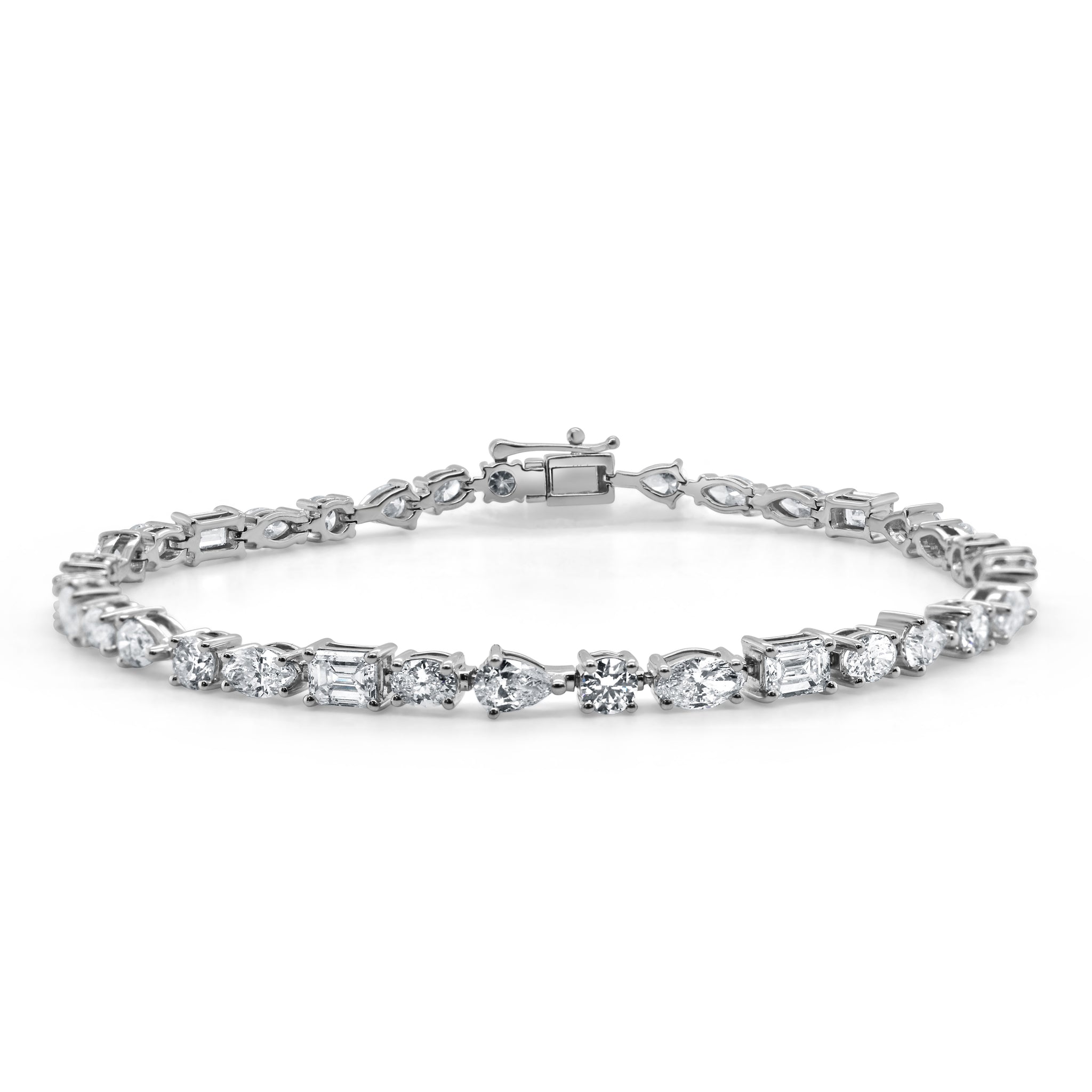 Classic Diamond Tennis Bracelet | Tennis bracelet diamond, Diamond bracelet  design, Bracelet size chart