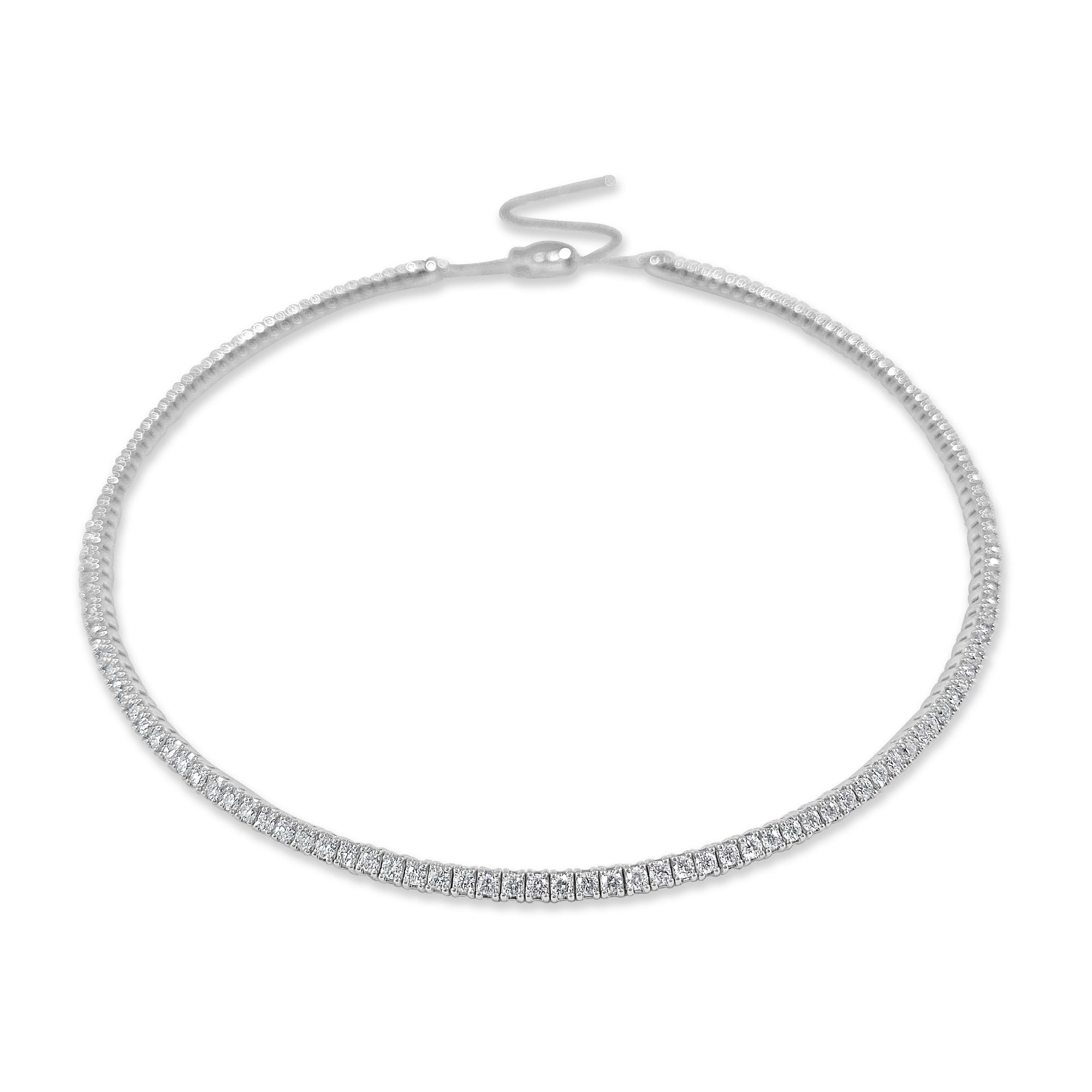 Dainty Diamond Flower Choker – SP Inc.