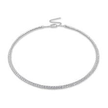 Load image into Gallery viewer, 14k Gold &amp; Diamond Flexible Choker Necklace