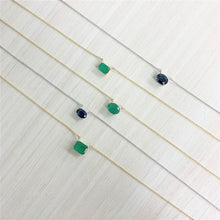 Load image into Gallery viewer, 14k Gold &amp; Sapphire Necklace