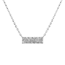 Load image into Gallery viewer, 14k Gold &amp; Diamond Bar Necklace
