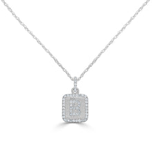 Load image into Gallery viewer, 14k Gold &amp; Diamond Small Initial Necklace