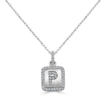 Load image into Gallery viewer, 14k Gold &amp; Diamond Small Initial Necklace