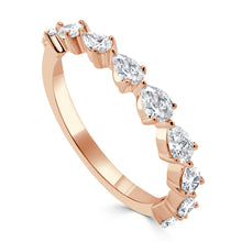 Load image into Gallery viewer, 14k Gold &amp; Pear-Shape Diamond Ring