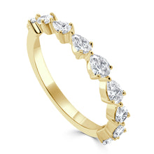Load image into Gallery viewer, 14k Gold &amp; Pear-Shape Diamond Ring