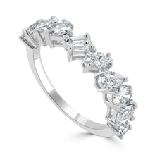 Load image into Gallery viewer, 14k Gold &amp; Fancy-Shape Diamond Ring