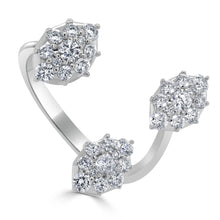 Load image into Gallery viewer, 14K Gold &amp; Diamond Cluster Ring