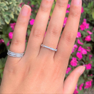 18k Gold & Diamond Eternity Ring