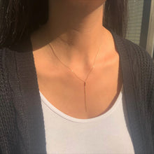 Load image into Gallery viewer, 14k Gold Tassel Necklace